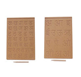 Wooden Picture Educational Board for Kids, Learning Puzzle for Kids, Hindi Consonant-Puzzle & Hindi Vowels Puzzle for Children